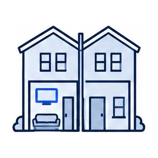 Schematic icon: Condo & Townhome TV Mounting