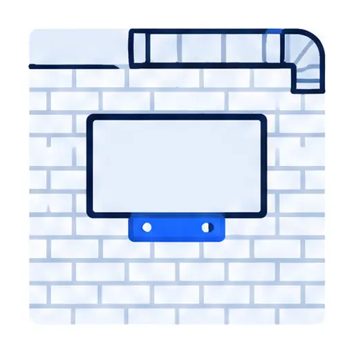 Schematic icon: Downtown Loft & Brick Wall TV Mounting